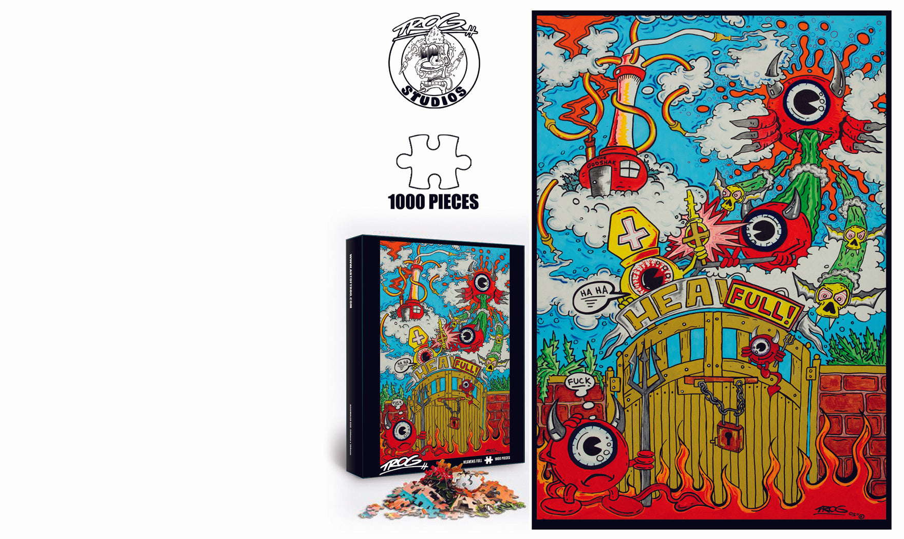 JIGSAW PUZZLE - HEAVENS FULL