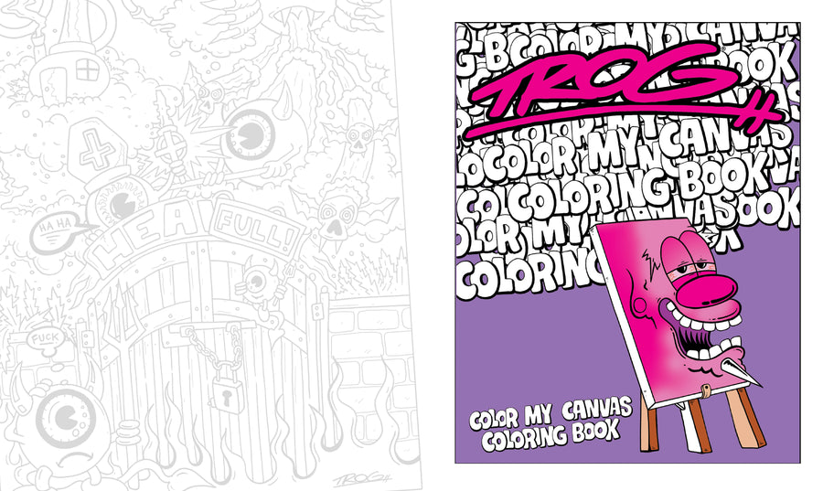 COLOR MY CANVAS COLORING BOOK