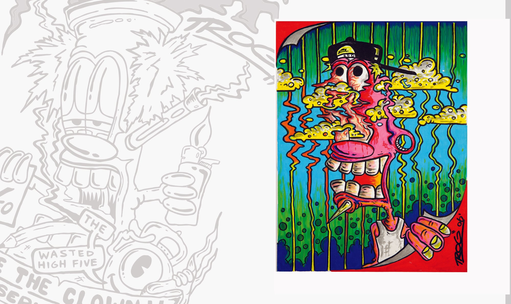 HEAD IN THE CLOUDS CANVAS