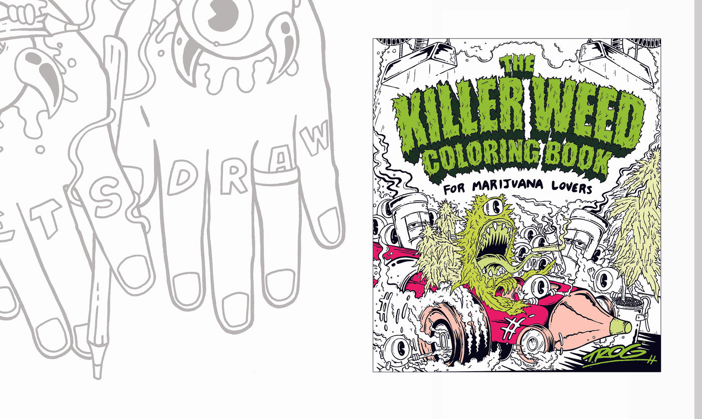 THE KILLER WEED COLORING BOOK