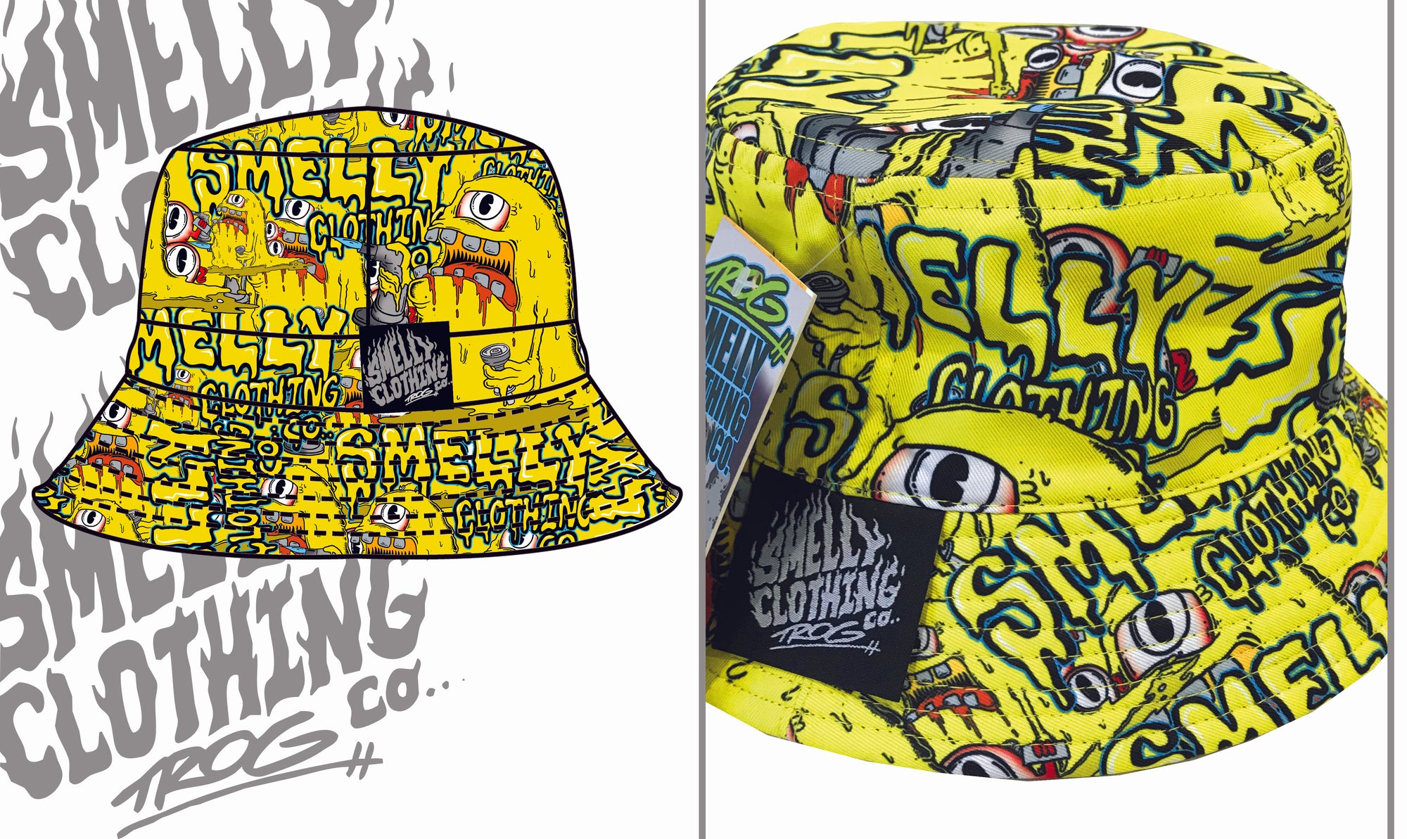 GLOB MONSTER – BUCKET HAT