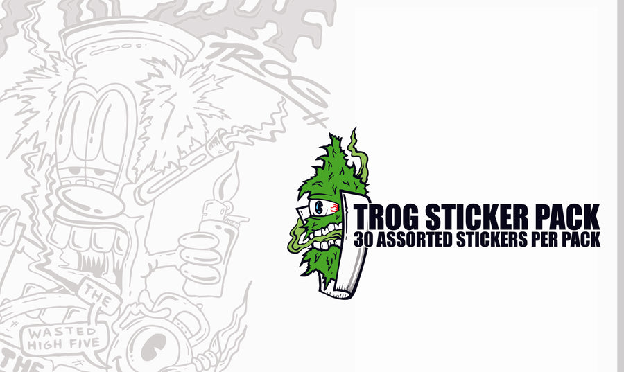 ASSORTED  TROG STICKER PACK
