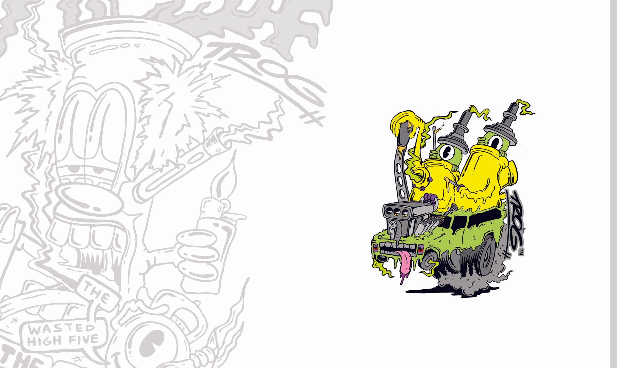 GLOB RACER 3 STICKER