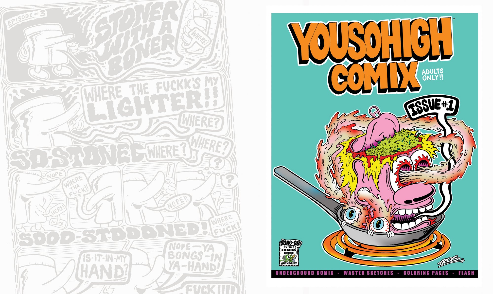 YOUSOHIGH COMIX ISSUE ONE