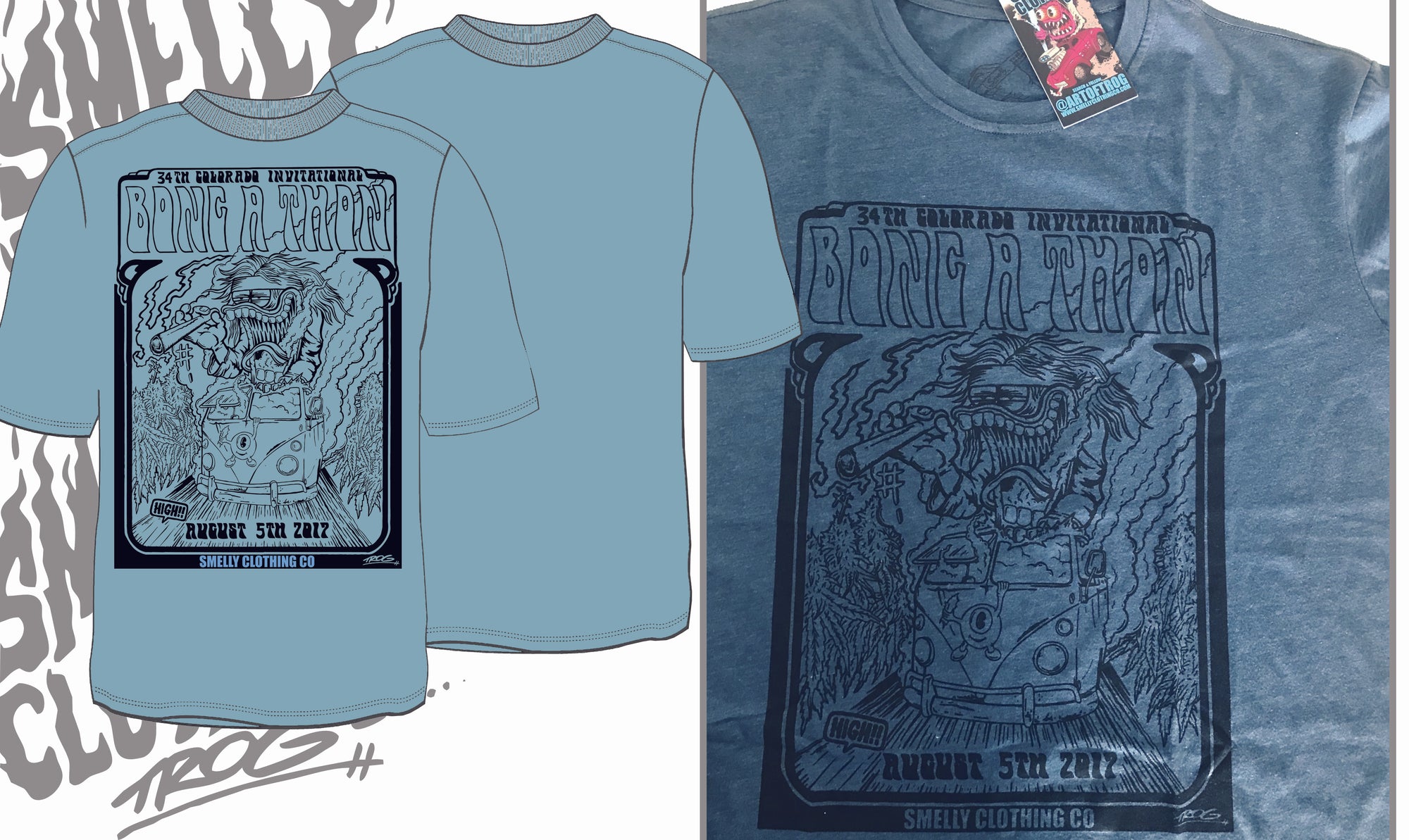 BONG A THON X SMELLY COLLAB