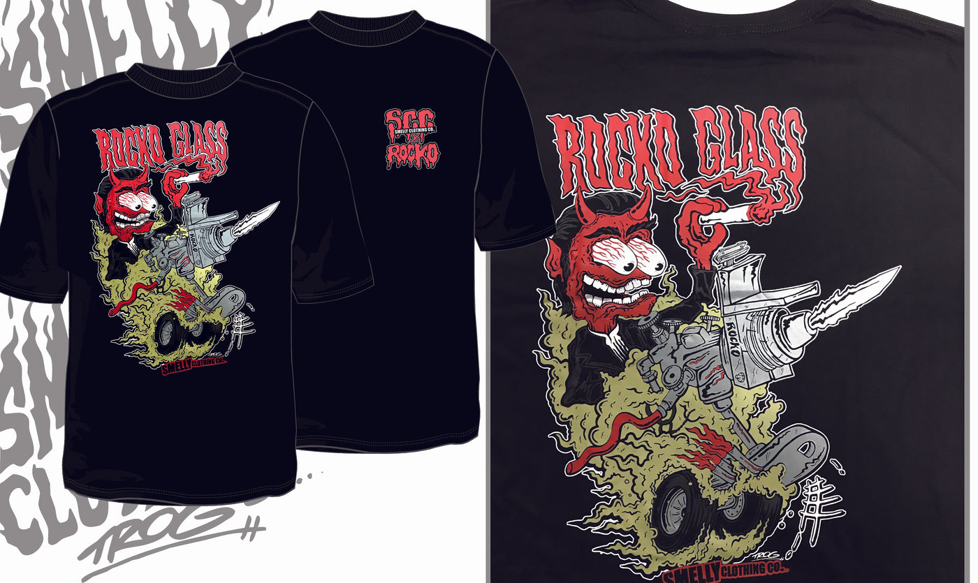 ROCKO GLASS X SMELLY COLLAB