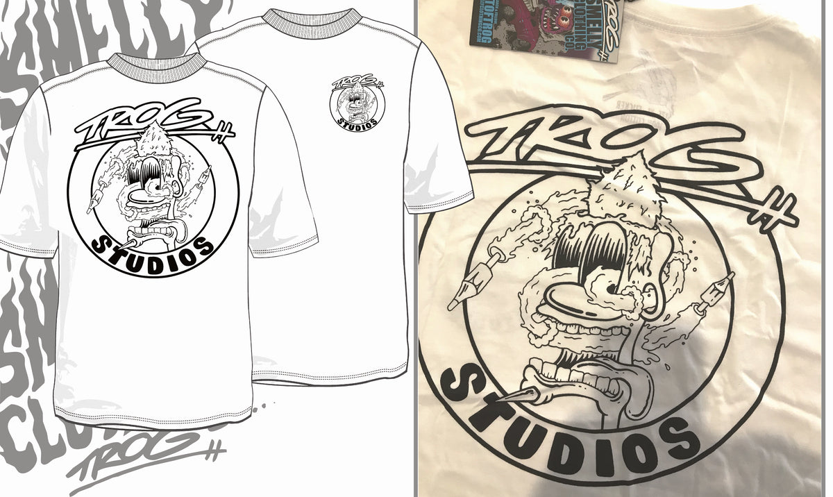 TROG STUDIOS - organic cotton tshirt featuring TROG official artwork ...